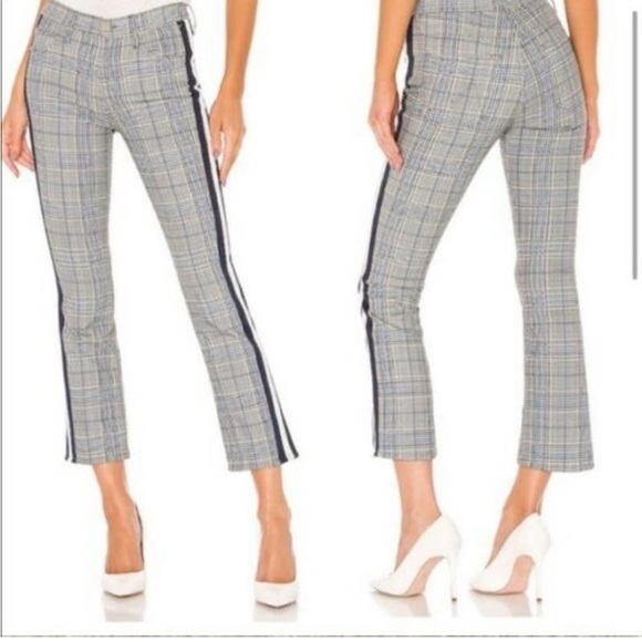 MOTHER Pants - MOTHER Insider Plaid Crop Pants 28